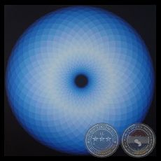 MOUVEMENT CIRCULAIRE AURI 19, 1967/2004 - Obra de ENRIQUE CAREAGA